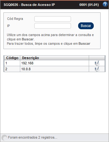 sgq0026 busca de acesso ip