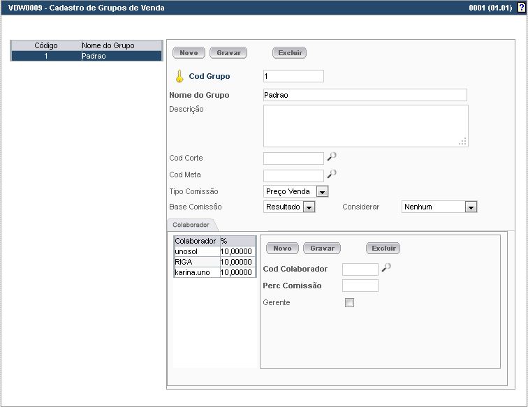 vdw0009_vendas_cadastro_grupos_venda
